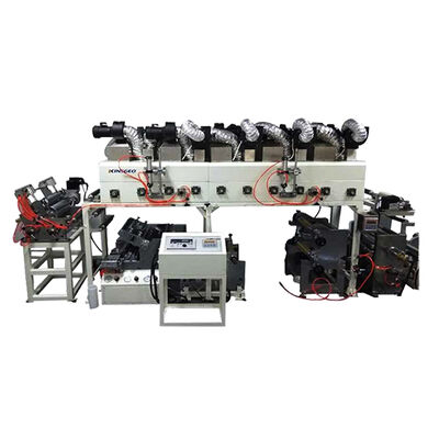 Elektrische kleefpapier warm smelten & UV coating machine met pomp en motor High-precision hout & plastic verpakking