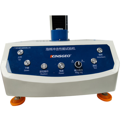 Schermglas-inslagtoetsinstrument Schuimsponscompressie-toetsmachine