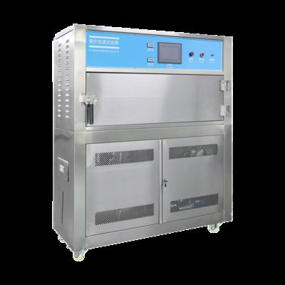 304# Roestvrijstalen UV-testkamer met RT+20℃~70℃ temperatuurbereik en ±1℃ uniformiteit voor versnelde weersbestendigheidstests