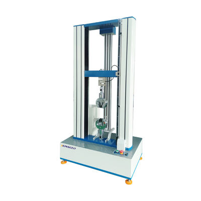 AC motor Dubbele Kolom Universele het Testen Machines voor Plastiek/Rubber/Stof met 1 Jaargarantie