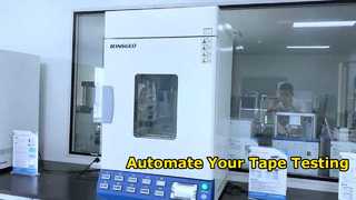 KJ-6012A Tester voor het vasthoudvermogen van oventype tape